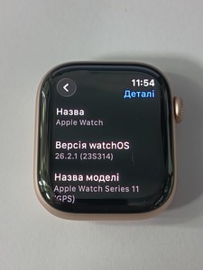 Б/у Смарт-часы Apple watch series 11 gps 42mm alu. case 01-200908950