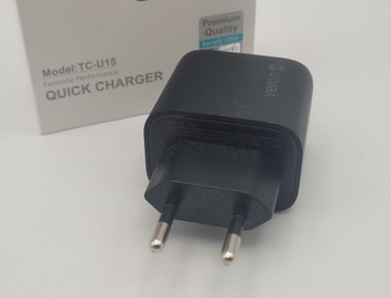 Б/в Зарядний пристрій Veron 20 w pd qc3.0 tc-u15 01-200973489