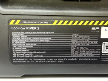 Б/в Зарядна станція Ecoflow river 2 01-200974984