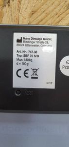 16-000208284: Vitalcontrol sbf70