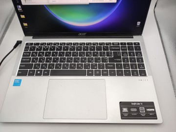 Б/в Ноутбук Acer 15/core 3 n355 ddr4/16gb ddr3/hdd *відсутній/ssd 512 gb/*інтегрована 01-200983498