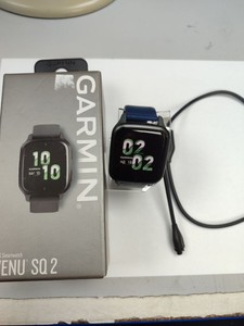 Б/в Смарт-годинник Garmin venu sq 2 slate aluminum bezel with shadow case and silicone 01-200989975