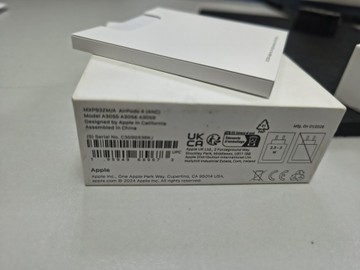 Б/в Навушники Apple airpods 4 with active noise cancellation 01-200996899