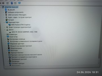 Б/в Ноутбук Hp 15/ryzen 5 4500u ddr4/8gb ddr4/hdd *відсутній/ssd 256 gb/*інтегрована 01-201003260