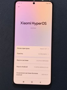 Б/в Мобільний телефон Xiaomi 13t 8/256gb 01-201031271