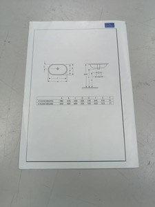 Б/у Умивальник вбудований Villeroy&Boch o.novo 60х35 см 41626001 01-201052854