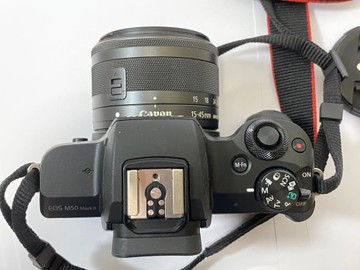 Б/в Фотоапарат Canon eos m50 mark ii kit 15-45mm is stm 01-201077822