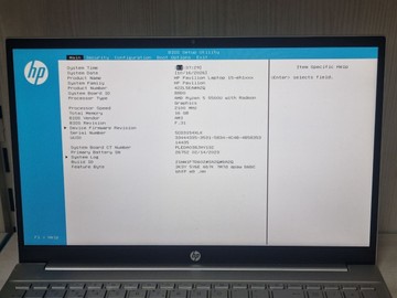 Б/в Ноутбук Hp 15/ryzen 5 5500u ddr4/16gb ddr4/hdd *відсутній/ssd 512 gb/*інтегрована 01-201090611