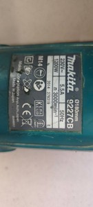 Б/в Шліфмашина полірувальна Makita 9227cb 01-201167246