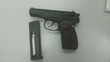 Б/в Пневматичний пістолет Sas (Sport Air Shooting) makarov blowback 01-201170142