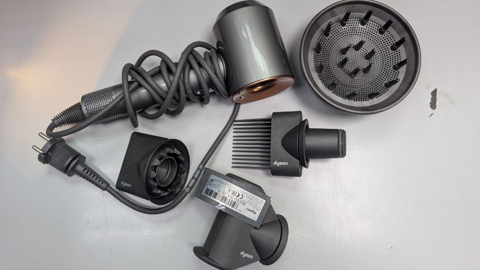Dyson hd07 supersonic nickel/copper