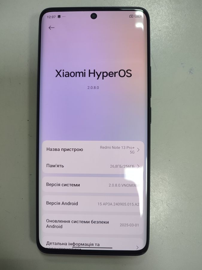 redmi note 13 pro+ 5g 8/256gb