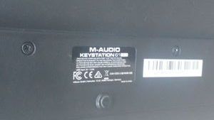01-200773927: M-Audio keystation 61 mk3