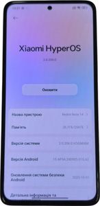 Б/в Мобільний телефон Xiaomi redmi note 14 8/256gb 01-200809195