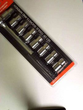 Б/у Набор инструментов Belt головкі+ключ 9 в 1 01-200835967