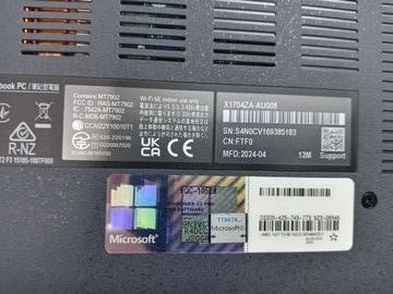 Б/в Ноутбук Asus vivobook 17 x1704za 01-200846914