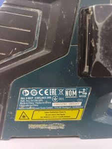 Б/в Лазерний нівелір Bosch gll 3-80 professional 01-200858626