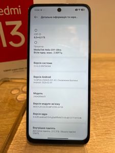 Б/в Мобільний телефон Xiaomi redmi 13 8/256gb 01-200836837