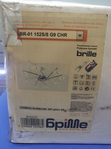 Б/в Люстра Brille br-01 152s/8 g9 chr brille l38-127 01-200881848