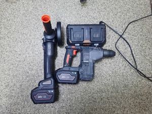 Б/у Набор инструментов Dnipro-M dhr-202bc ultra + dga-201bc ultra 2акб 6ah зп 01-200905205