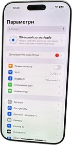 Б/у Мобільний телефон Apple iphone 16 pro max 256gb 01-200862582