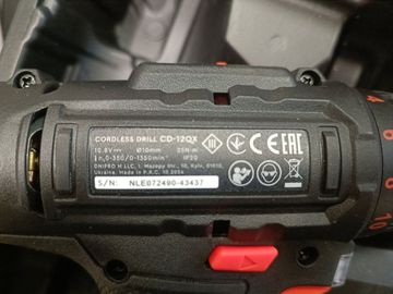 Б/в Шурупокрут Dnipro-M cd-12qx 01-200918124