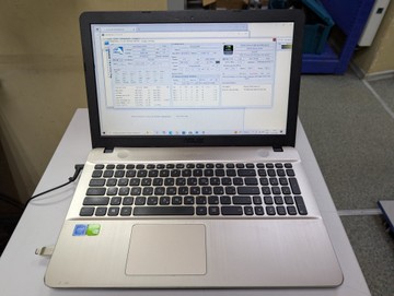 Б/в Ноутбук Asus 15/celeron n3350 ddr3/4gb ddr3/hdd 500 gb/ssd *відсутній/geforce 810m 01-200923689