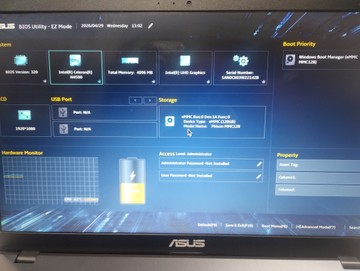 Б/у Ноутбук Asus 15/celeron n4500 ddr4/4gb ddr4/ssd 128 gb/*інтегрована 01-200930703