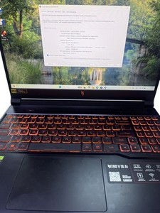 Б/в Ноутбук Acer 15/ryzen 5 240 ddr5/16gb ddr5/hdd *відсутній/ssd 512 gb/geforce rtx3050 6gb 01-200909581
