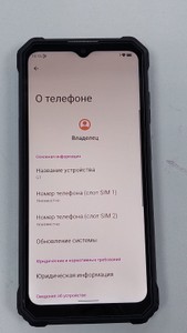 Б/в Мобільний телефон Oukitel g1 6/256gb 01-200956947