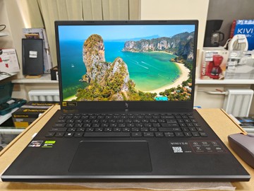 Acer 15/ryzen 7 7445hs ddr5/16gb ddr5/hdd *відсутній/ssd 500 gb/geforce rtx3050 6gb