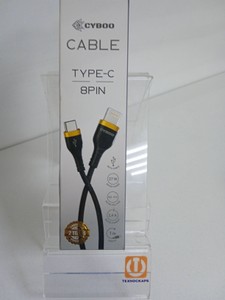 Cyboo type-с usb/8pin lightning
