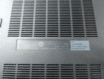 Б/в Ноутбук Dell 15/core i3 3110m ddr3/6gb ddr3/hdd *відсутній/ssd 120 gb/*інтегрована 01-201053157