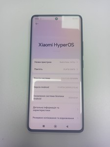 Б/в Мобільний телефон Xiaomi redmi note 14 pro 8/256gb 01-201063772