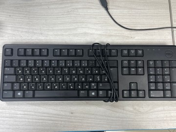 Б/в Клавіатура usb Dell kb212-b 01-201077239