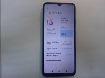 Б/в Мобільний телефон Xiaomi poco c40 3/32gb 01-201081373