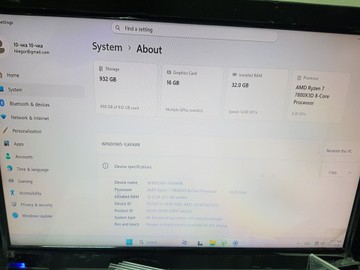 Б/в Системний блок Пк amd ryzen 7 7800x3d/ram 32 gb/hdd відсутній/ssd 1000 gb/nvidia rtx 5080 (geforce) 16gb gddr7 256bit 01-201096063