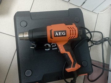Б/в Фен будівельний Aeg hg 600v 01-201098340