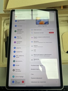 Б/в Планшет Lenovo yoga tab tb710fu 12/256gb keyboard&pen 01-201106510