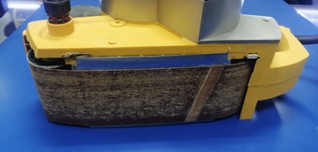 Б/у Ленточная шлифмашина Powerplus powx046 01-201114698