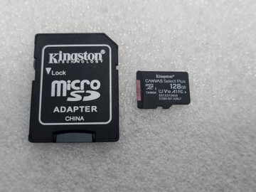 Б/в Карта пам'яті Kingston 128gb canvas v10 01-201111835