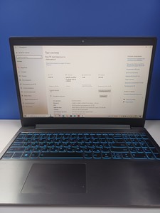 Б/в Ноутбук Lenovo 15/core i5 9300h ddr4/8gb ddr4/hdd *відсутній/ssd 256 gb/geforce gtx1050 4gb 01-201151024