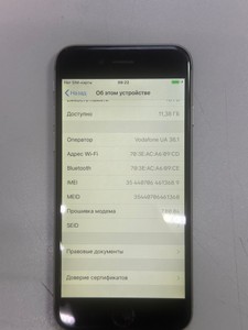 Б/в Мобільний телефон Apple iphone 6 16gb 01-201140077