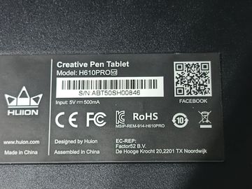 01-200620195: Huion h610 pro v2