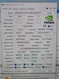 01-200619954: Lenovo loq 15iax9 /core i5-12450hx/ ram 24gb/ ssd 512gb/ geforce rtx4050 6gb