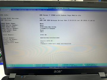 01-200635533: Acer 15/ryzen 7 3700u ddr4/8gb ddr4/hdd *відсутній/ssd 512 gb/*інтегрована