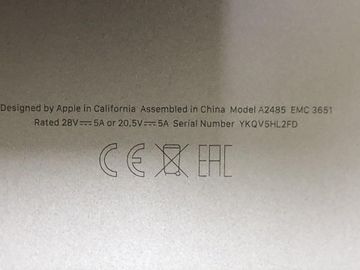 01-200777972: Apple 16,2/a2485/ m1 pro 10-cpu/ 16-gpu/ ram32gb/ ssd512gb/ retina xdr, truetone