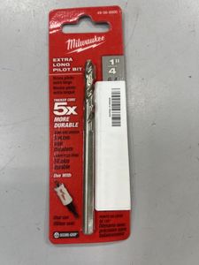 Milwaukee hole saw-pilot drill 1/4 - 49-56-8000