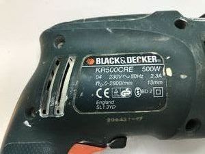 Б/в Дриль ударний Black&Decker kr500cre 01-200802387