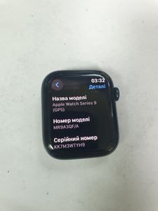 Б/в Смарт-годинник Apple watch series 9 gps + cellular 45mm aluminum case 01-200803397